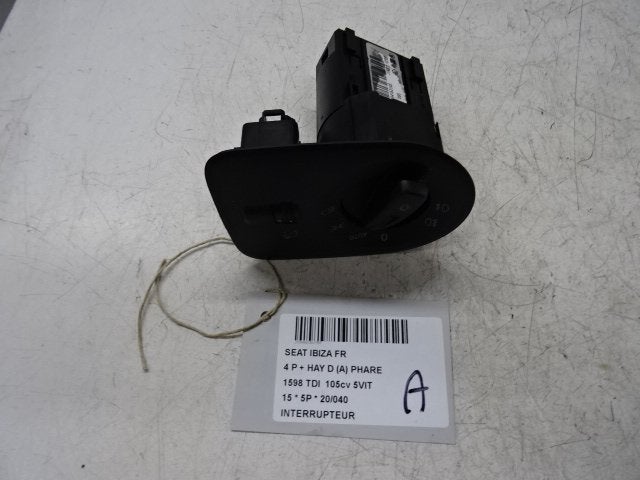 COMMUTATEUR Seat Ibiza IV (6J5) (6J1941531AS), Seat Deutschland GmbH, Service@seat.de, Utilisé, Seat