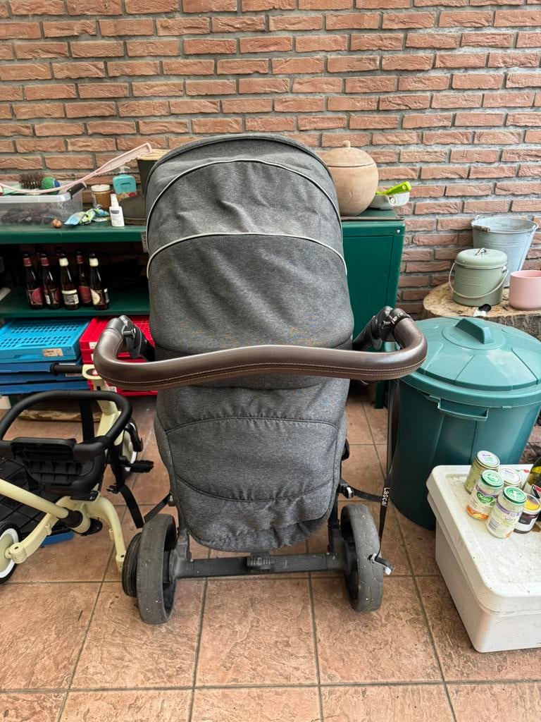 Quax buggy donker grijs, Kinderen en Baby's, Kinderwagens en Combinaties, Gebruikt, Kinderwagen, Overige merken, Met reiswieg