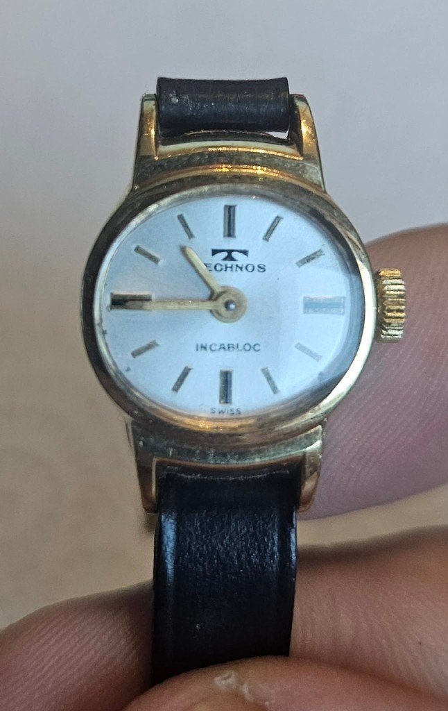 Montre  Technos Femme Incabloc – Suisse – Années 1960, Enlèvement ou Envoi