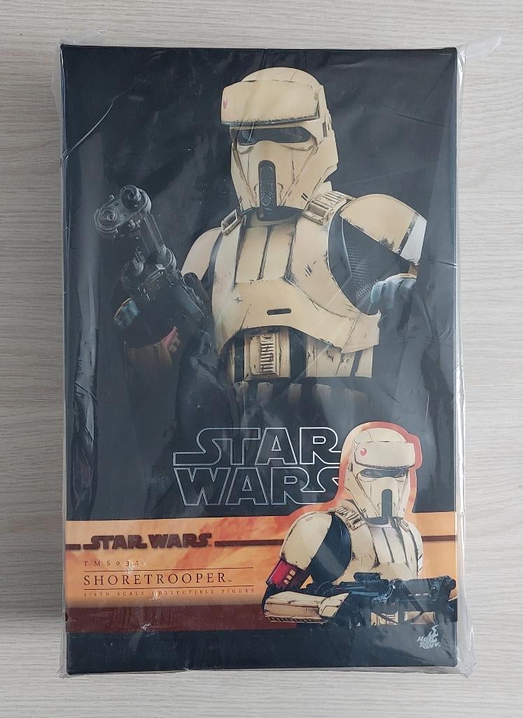 Hot Toys Star Wars Shoretrooper, Ophalen of Verzenden, Zo goed als nieuw, Actiefiguurtje