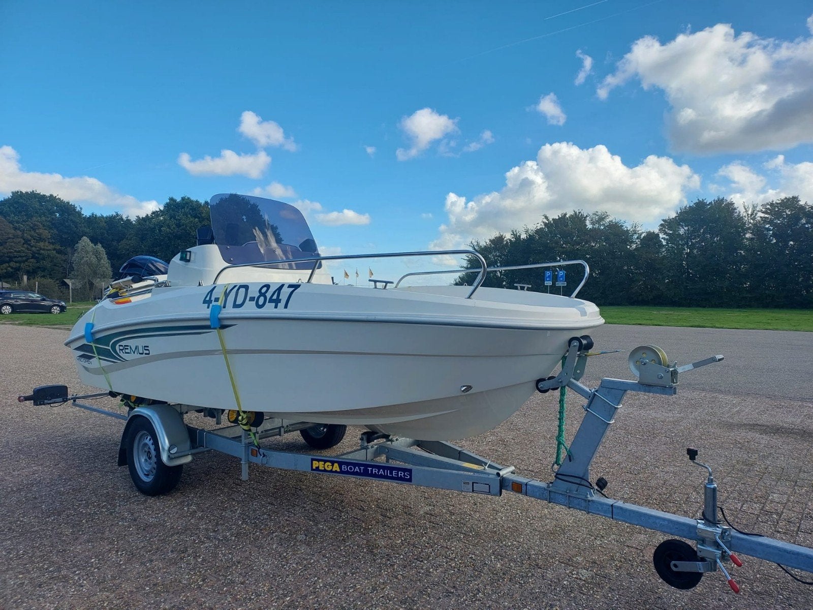 Bateau à console REMUS 450 OPEN, Sports nautiques & Bateaux, Enlèvement