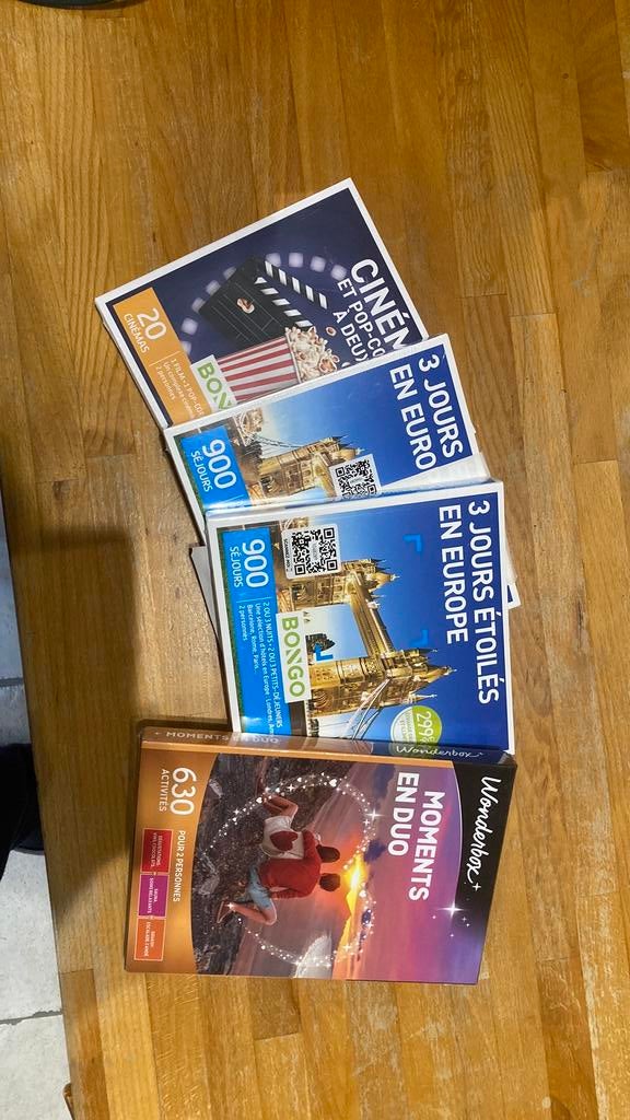 Lot de coffrets cadeaux