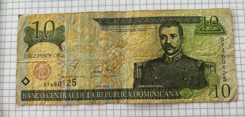 10 Pesos, Timbres & Monnaies, Billets de banque | Amérique, Enlèvement ou Envoi, Amérique centrale, Billets en vrac