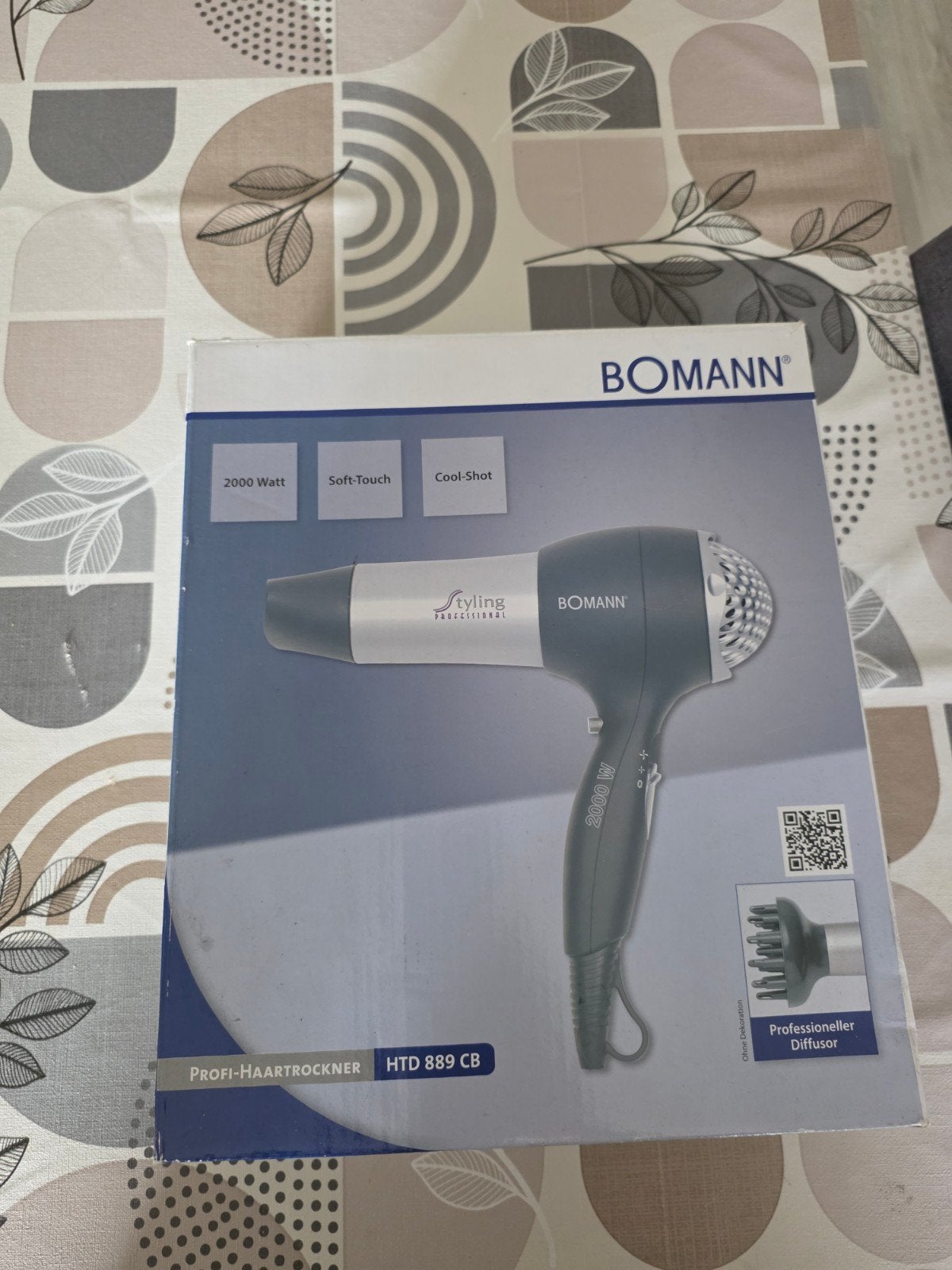 Bomann HTD 889 CB, Ophalen, Nieuw, Haarverzorging