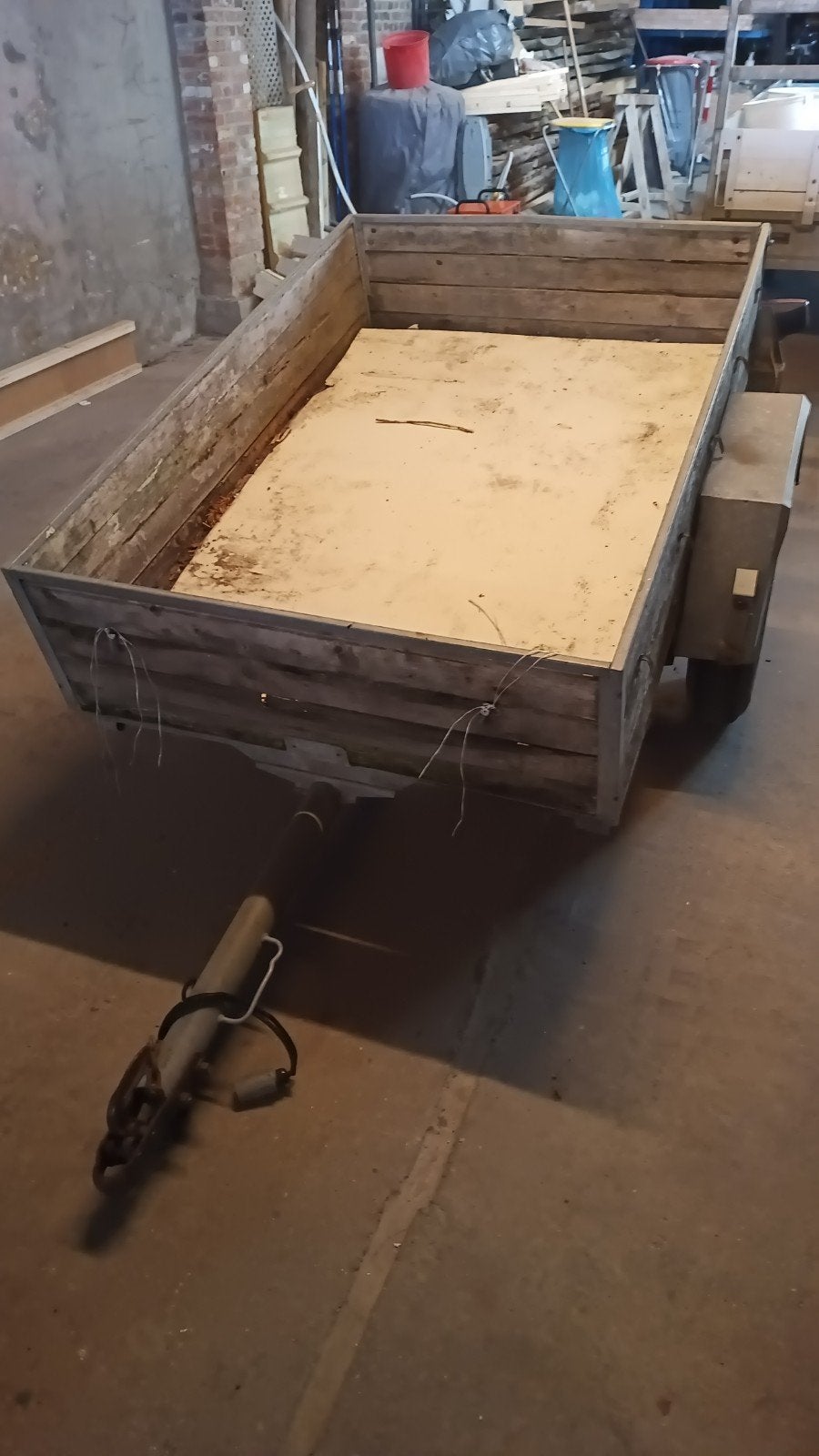 Aanhangwagen, Ophalen