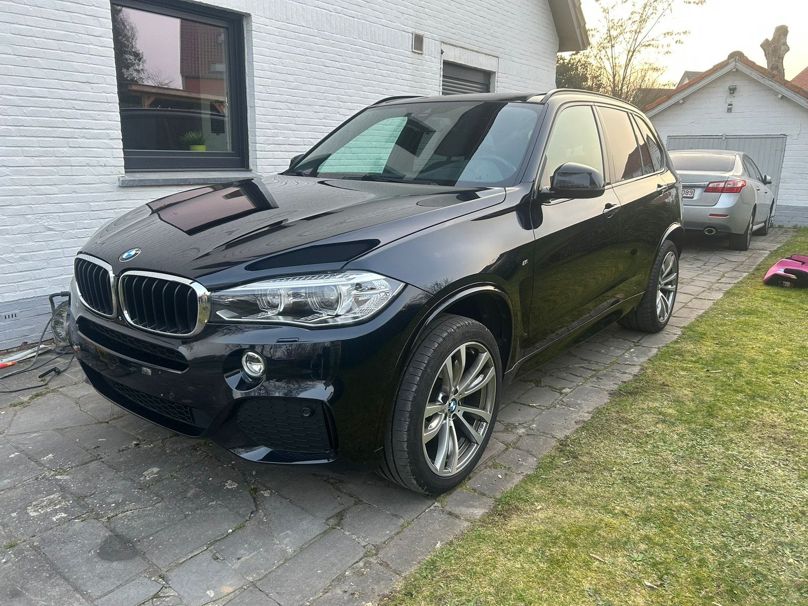 BMW X5 xdrive 30d, Auto's, Automaat, Zwart, Leder, Diesel