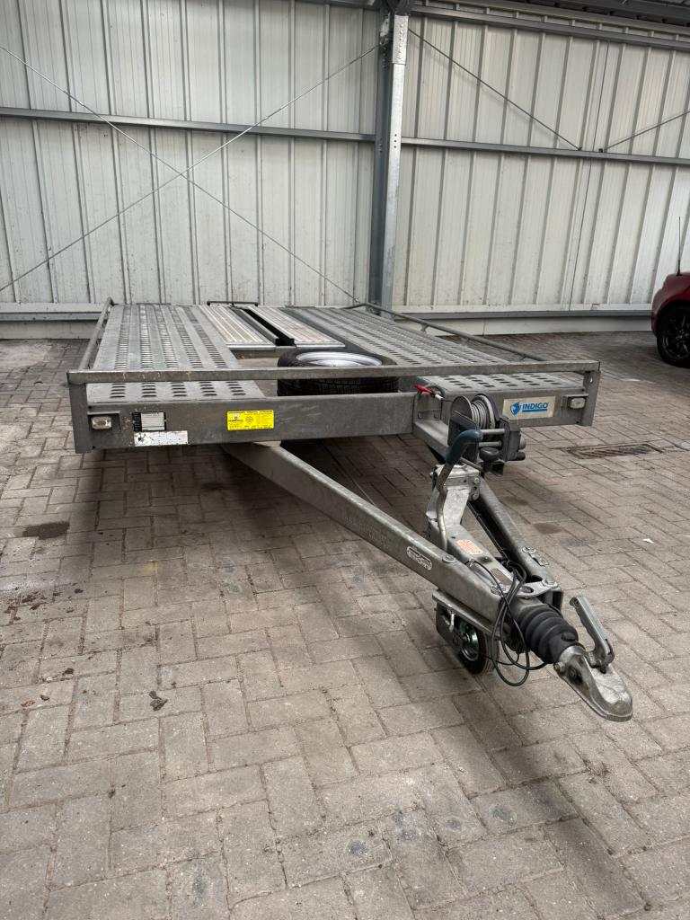 Hapert autotrailer / autotransporter 2017 – 2700 kg, Ophalen, Gebruikt