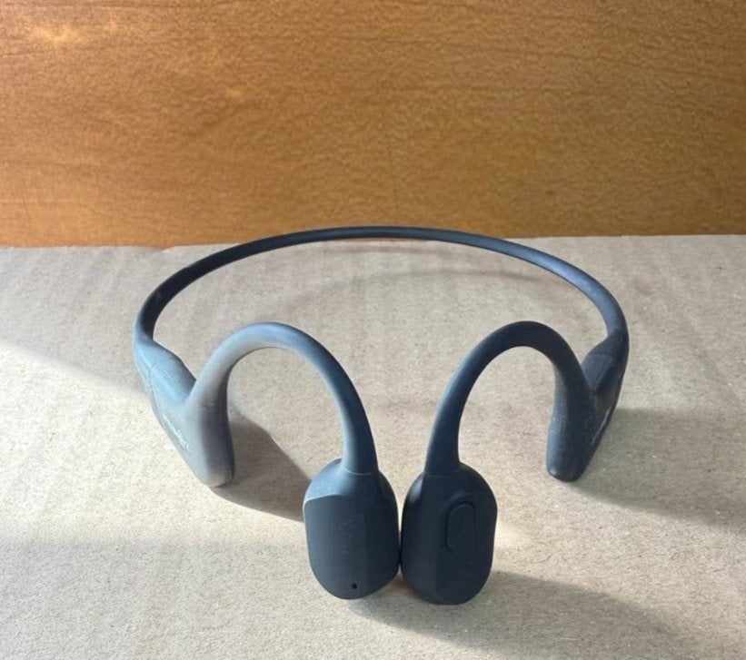 De AfterShokz Aeropex (AS800). Zonder oplader, TV, Hi-fi & Vidéo, Casques audio, Conduction osseuse, Shokz, Noir, Comme neuf