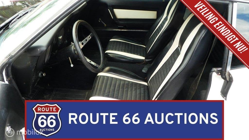 Ford Mustang Mach 1 Fastback | 1973 | Route 66 Auctions, Zwart, Bedrijf, Handgeschakeld, Overige carrosserie