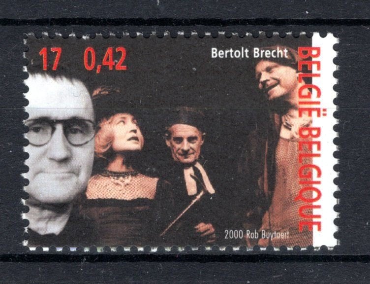 2955 MNH 2000 - Bertolt Brecht ( 1898-1956 ), Ophalen of Verzenden, Postfris, Postfris