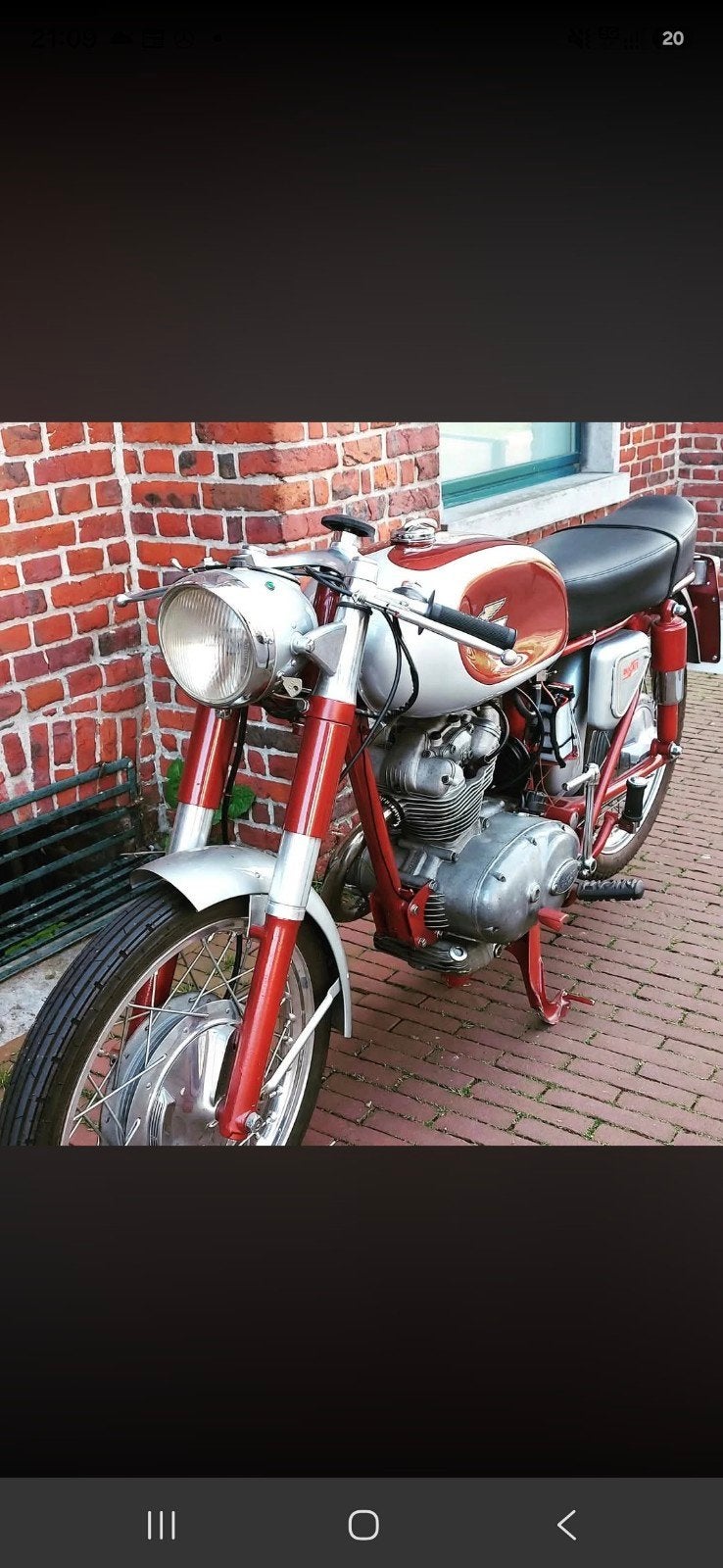Ducati 160 TS 1965, Ophalen