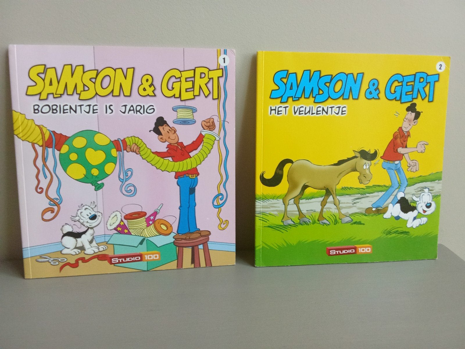 Samson en Gert leesboekjes, Enlèvement