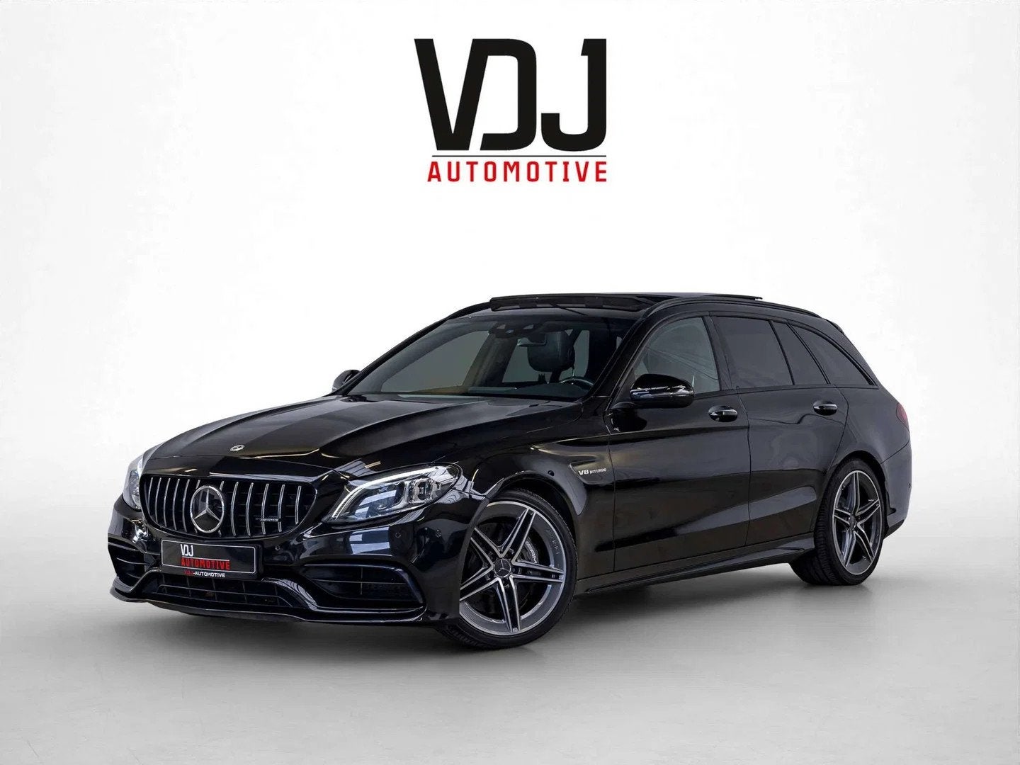 Mercedes-Benz C-CLASS 63 AMG GARANTIE|AMG|LICHTE-VRACHT|PANO, Cuir, Achat, Entreprise, Noir