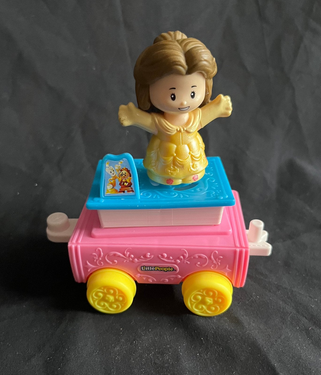 Little People | Disney | Prinses Belle | Praalwagen | Float, Ophalen of Verzenden, Zo goed als nieuw