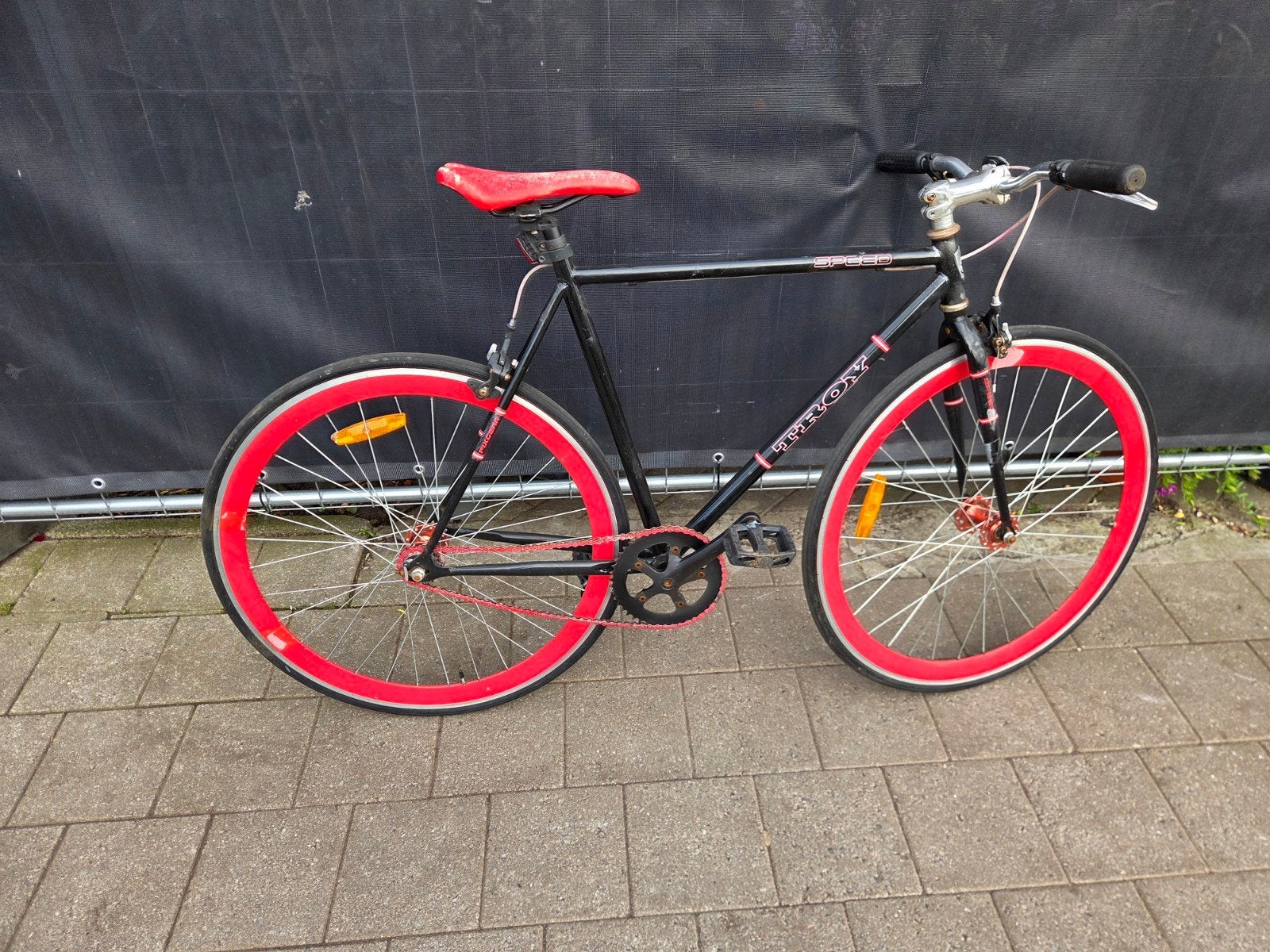 koersfiets troy single speed SPECIAL EDITION, Vélos & Vélomoteurs, Enlèvement