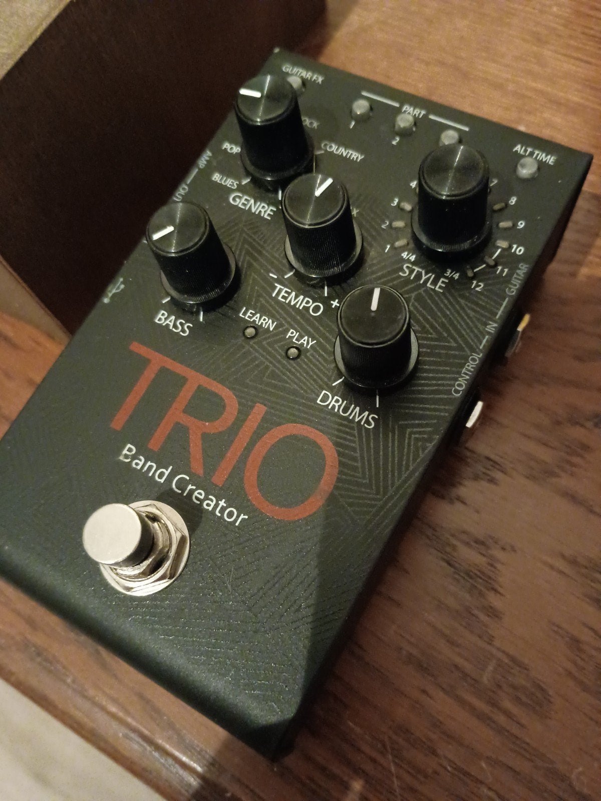 digitech trio band créator + fs3x footswitch, Muziek en Instrumenten, Ophalen of Verzenden, Zo goed als nieuw