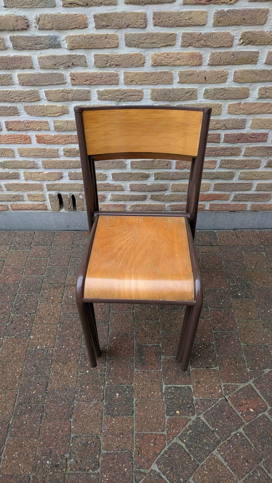 4 chaises d'école, Antiquités & Art, Enlèvement
