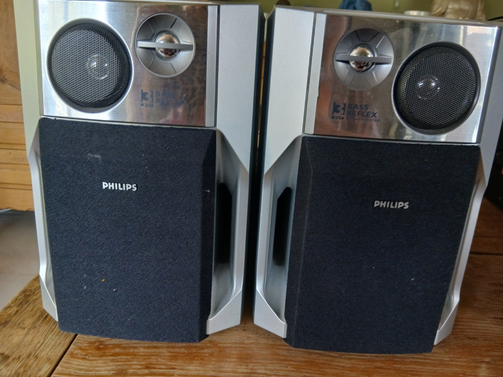 Philips FWB-C380 Luidsprekers – 3-Way Bass Reflex (Set van 2, TV, Hi-fi & Vidéo, Enceintes, Enlèvement, Philips