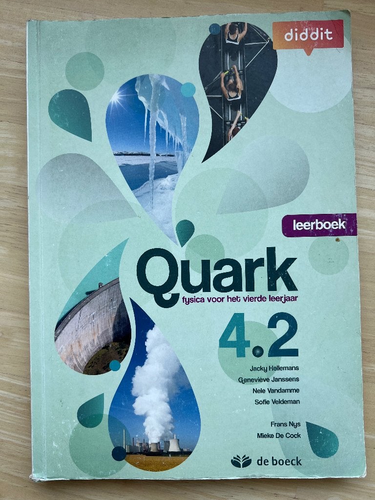 Quark 4.2, Boeken, Schoolboeken, Ophalen, Gelezen, ASO, Natuurkunde
