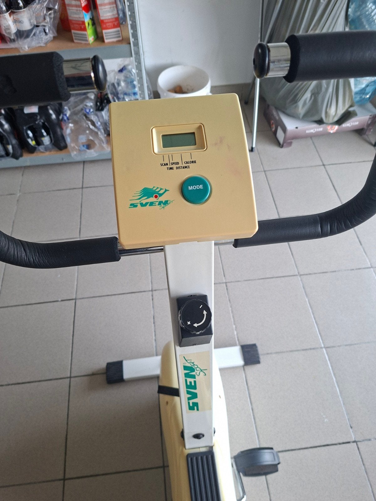 home trainer, Ophalen, Gebruikt, Metaal, Benen