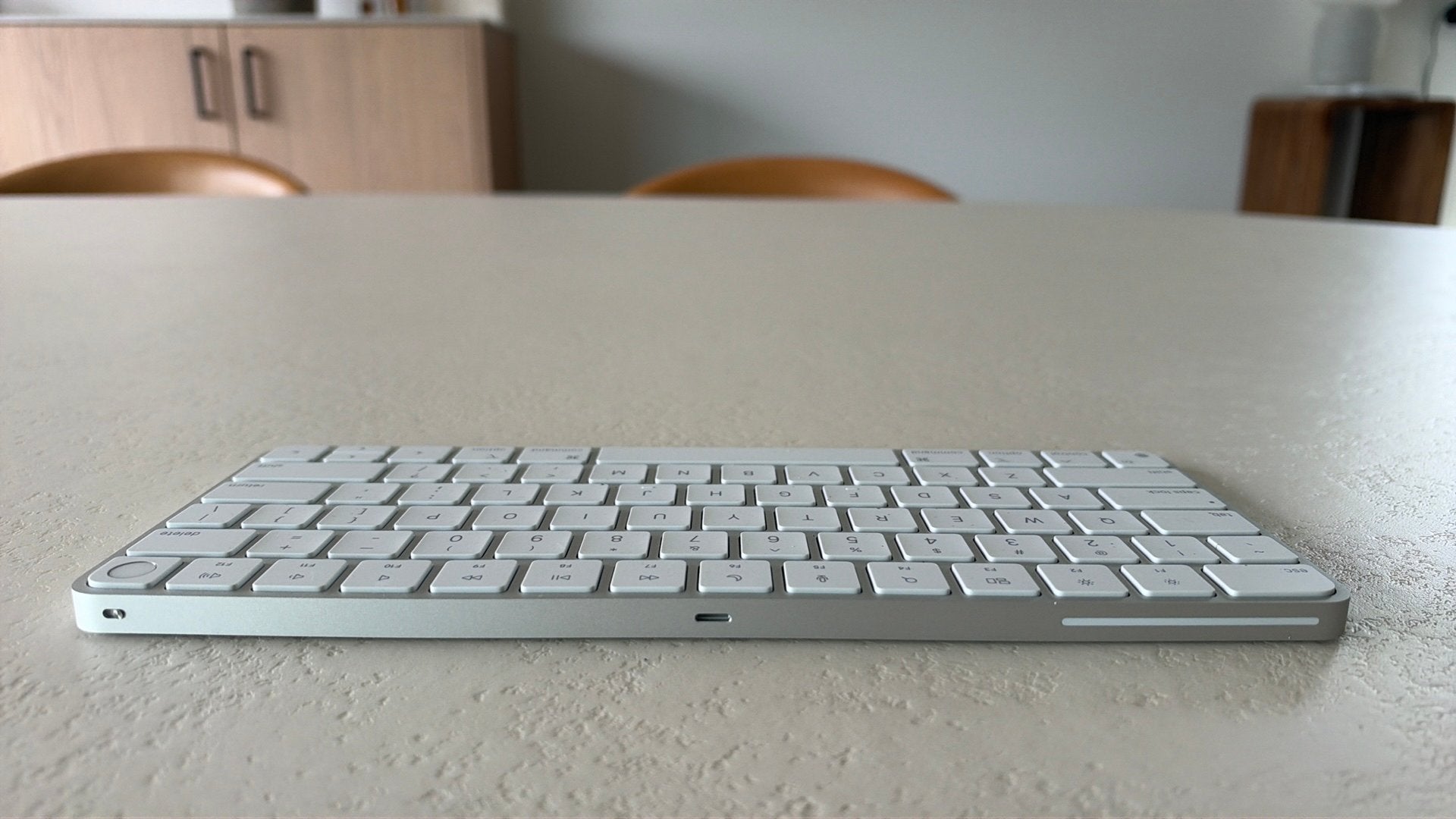 Apple Magic Keyboard met Touch ID – QWERTY – van iMac M3, Nieuw, Draadloos, Qwerty, Ophalen
