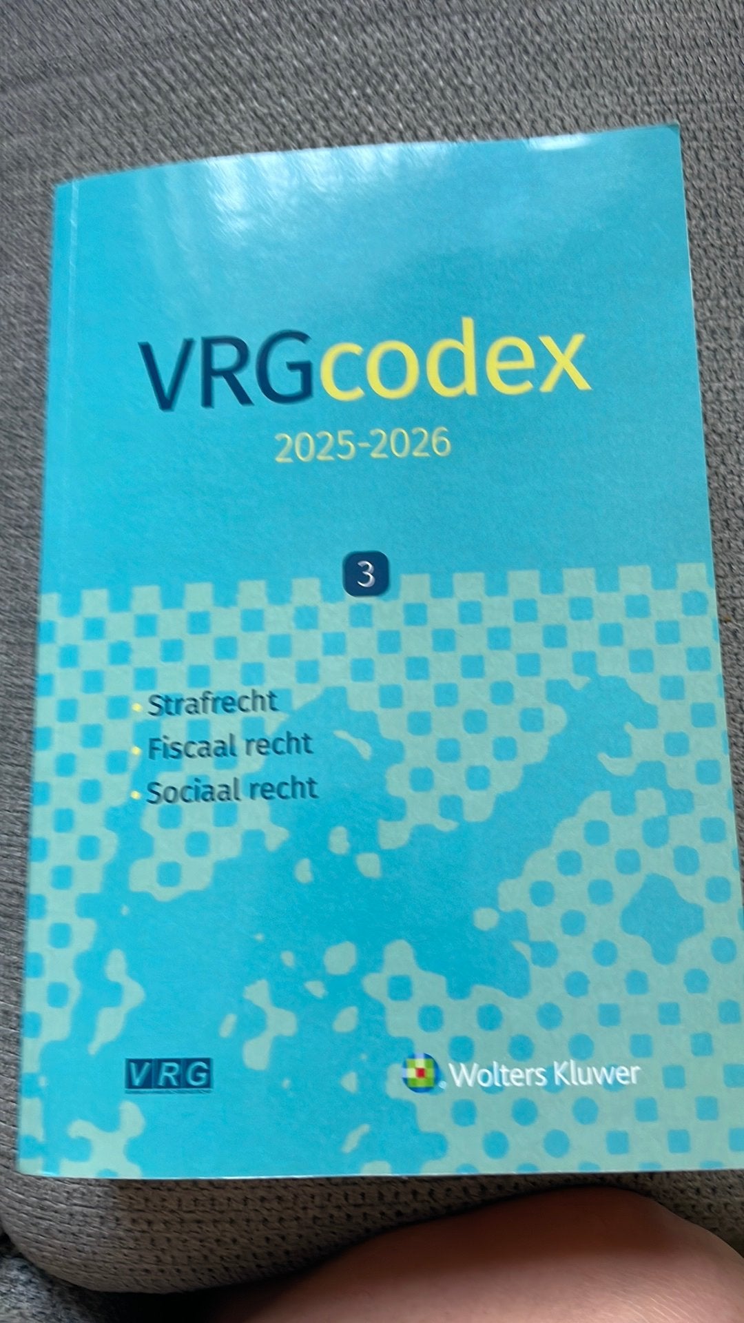 VRG Codex 2025-2026, Livres, Enlèvement