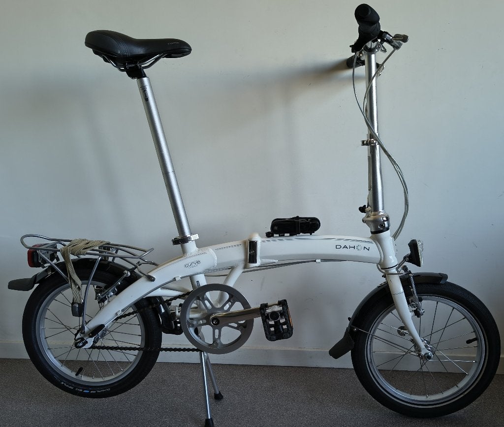 Vouwfiets Dahon Curve D3 (in uitstekende staat ), Fietsen en Brommers, Ophalen, 16 tot 18 inch, Versnellingen, Zo goed als nieuw