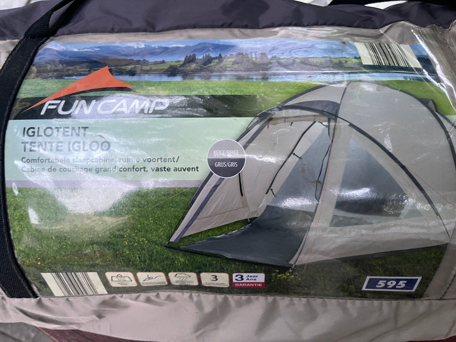 Funcamp tent, Ophalen, Zo goed als nieuw