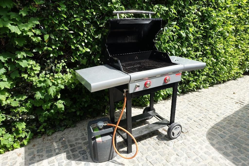 Gas Barbecue met gas fles, Ophalen, Gebruikt, Barbecoock