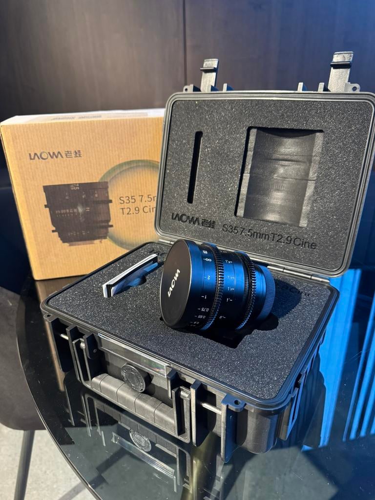 Laowa 7.5mm T2.9 Sony E, Enlèvement ou Envoi, Comme neuf
