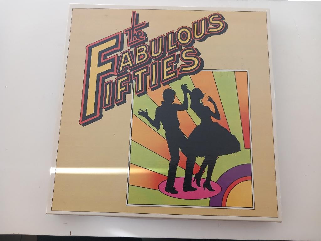 10x Vinyl LP Box Fabulous Fifties 50s Rock 'n Roll, Cd's en Dvd's, Ophalen of Verzenden, Zo goed als nieuw, 12 inch