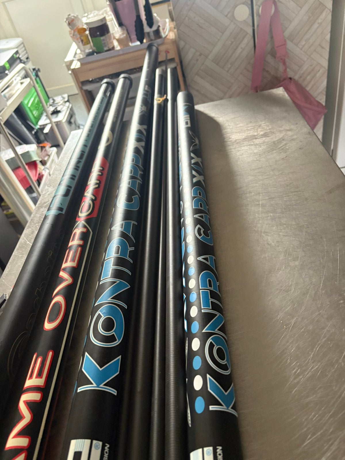 Canne milo 11m avec kits stypas, Enlèvement, Comme neuf