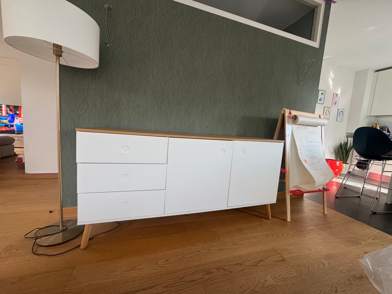 Buffet scandinave, Maison & Meubles, Armoires | Buffets, Chêne, Avec tiroir(s), 25 à 50 cm, Moins de 100 cm