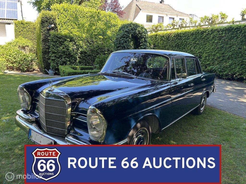 Mercedes-Benz 220S | 1961 | Route 66 Auctions, Auto's, Oldtimers, Bedrijf, Te koop, Mercedes-Benz, Benzine, Overige carrosserie