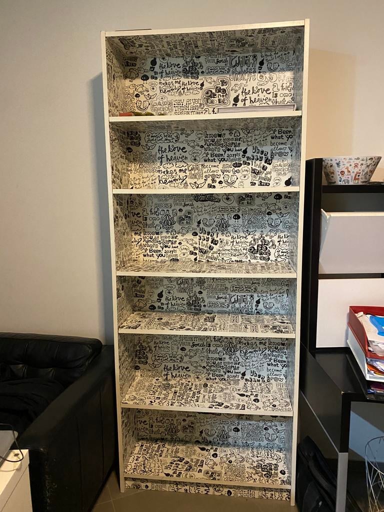 Étagère Billy unique, 25 à 50 cm, Avec tablette(s), Comme neuf, 50 à 100 cm