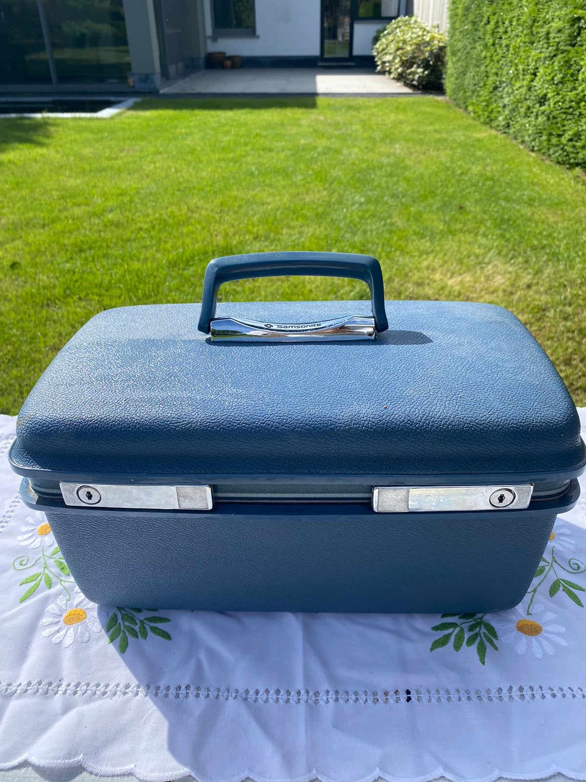 Beautycase Samsonite, Bijoux, Sacs & Beauté, Boîtes de maquillage & Beauty case, Enlèvement ou Envoi, Comme neuf