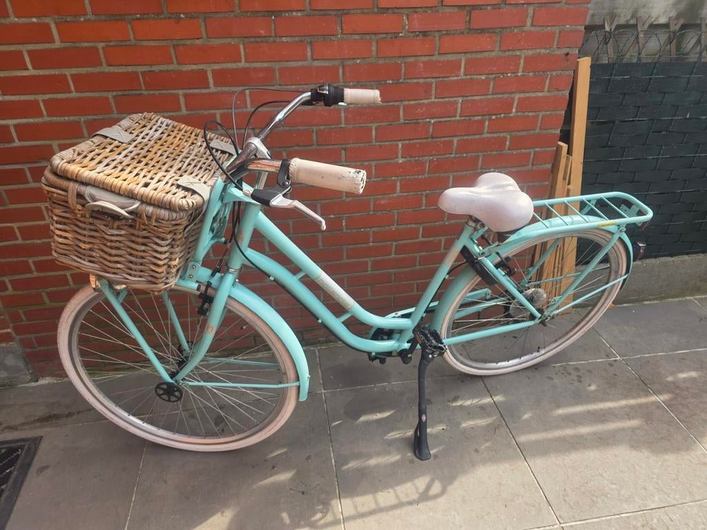 Damens fiets + mand te koop, Enlèvement