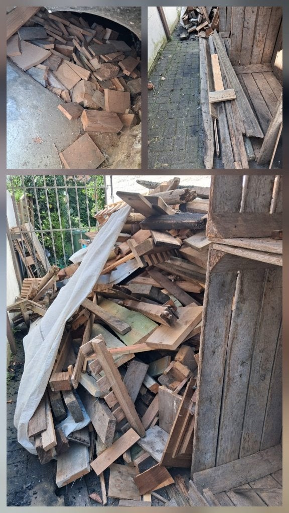 Hout, Tuin en Terras, Brandhout, Ophalen, Blokken