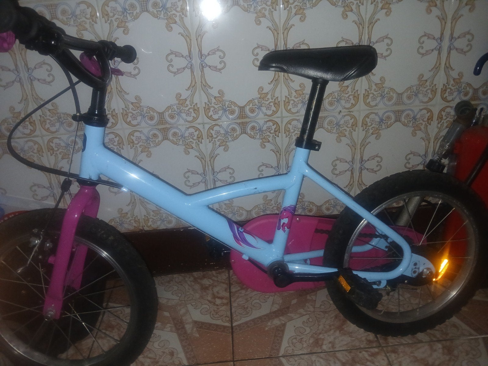 Velo enfant, Enlèvement