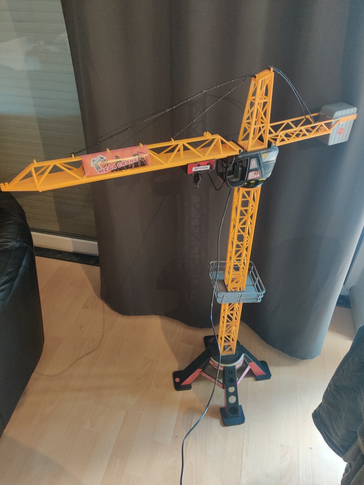 Grue de chantier, avec télécommande filaire, Enlèvement