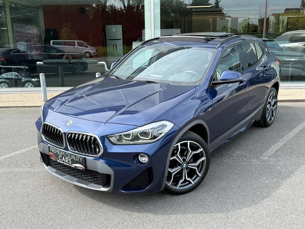 BMW X2 M PACK / PANO / TREKHAAK / HEAD UP DISPLAY / MEMORY S, Auto's, BMW, Gebruikt, Alcantara, Bedrijf, 5 zetels