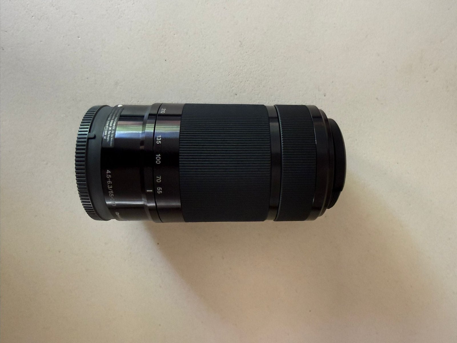 Sony E 55-210mm F/4.5-6.3 OSS zwart, Ophalen, Zo goed als nieuw