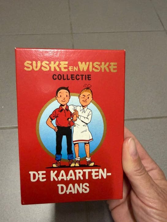 Suske en Wiske kaartendans, Ophalen of Verzenden, Nieuw