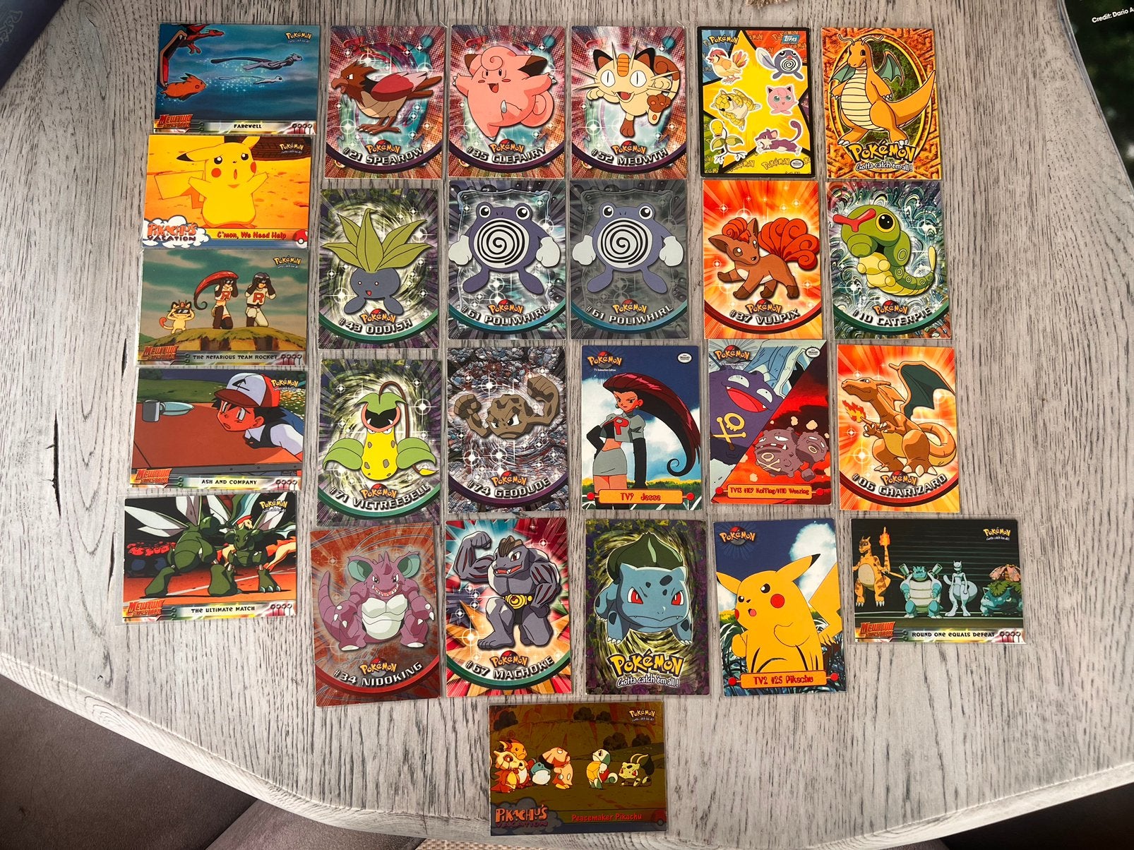 Pokemon Topps kaarten, Ophalen of Verzenden, Zo goed als nieuw