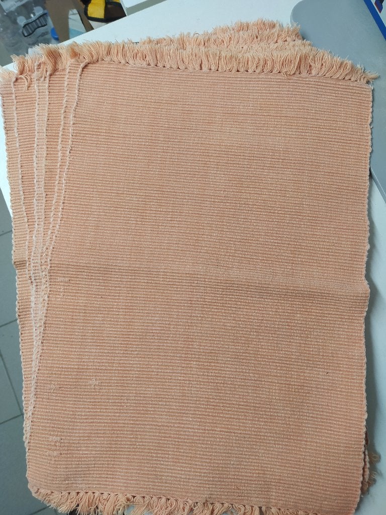 place mats textiel - 6stuks, Maison & Meubles, Accessoires pour la Maison | Sous-verres & Sous-plats, Enlèvement ou Envoi, Comme neuf