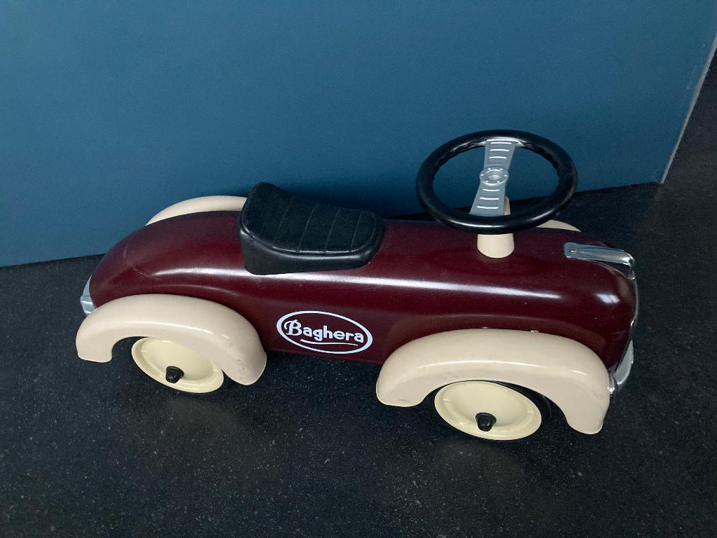 Retro loopauto baghera, Ophalen, Zijwieltjes, Baghera, Minder dan 16 inch