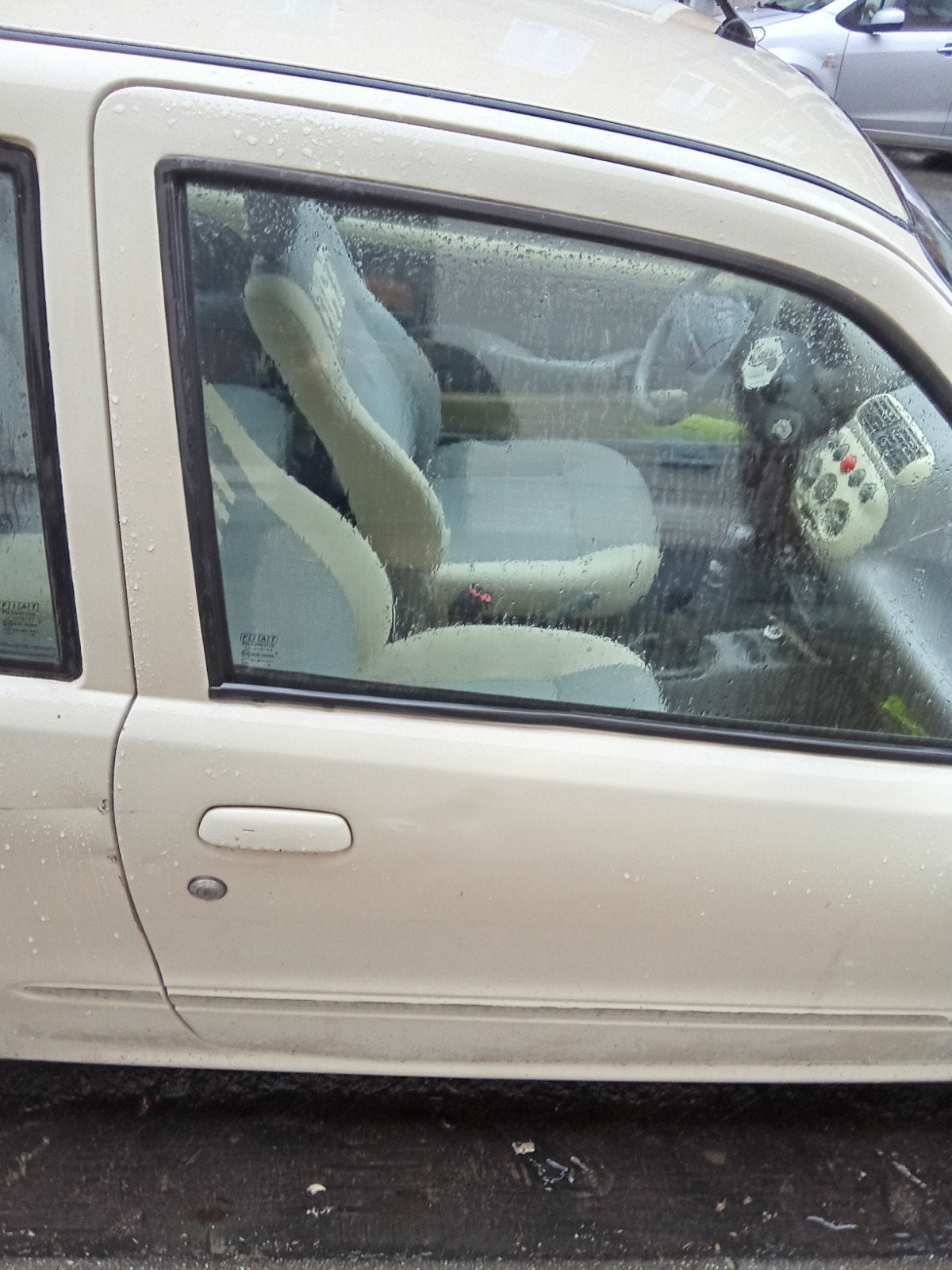 Fiat 600 50e verjaardag, Auto's, Voorwielaandrijving, Stof, Beige, Beige