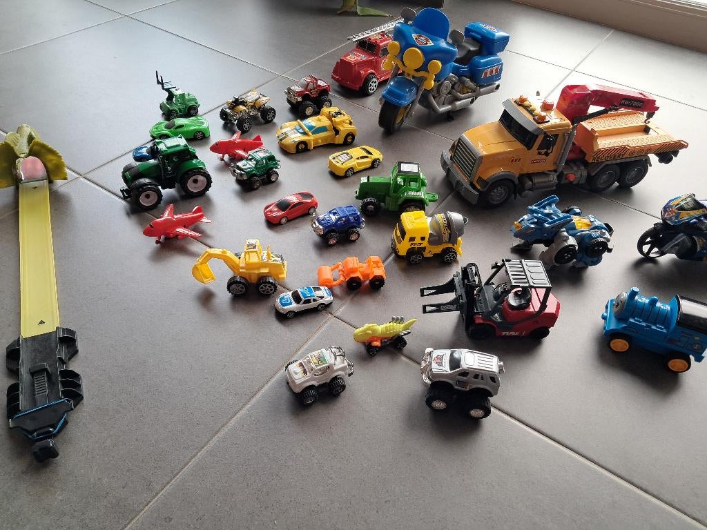 Speelgoedauto's, Ophalen, Gebruikt
