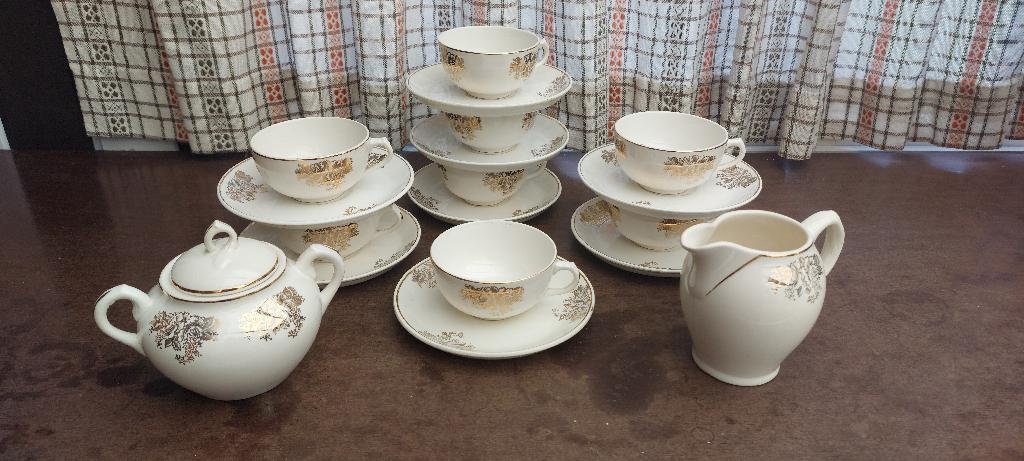 Antiek koffieservies Boch, Enlèvement ou Envoi