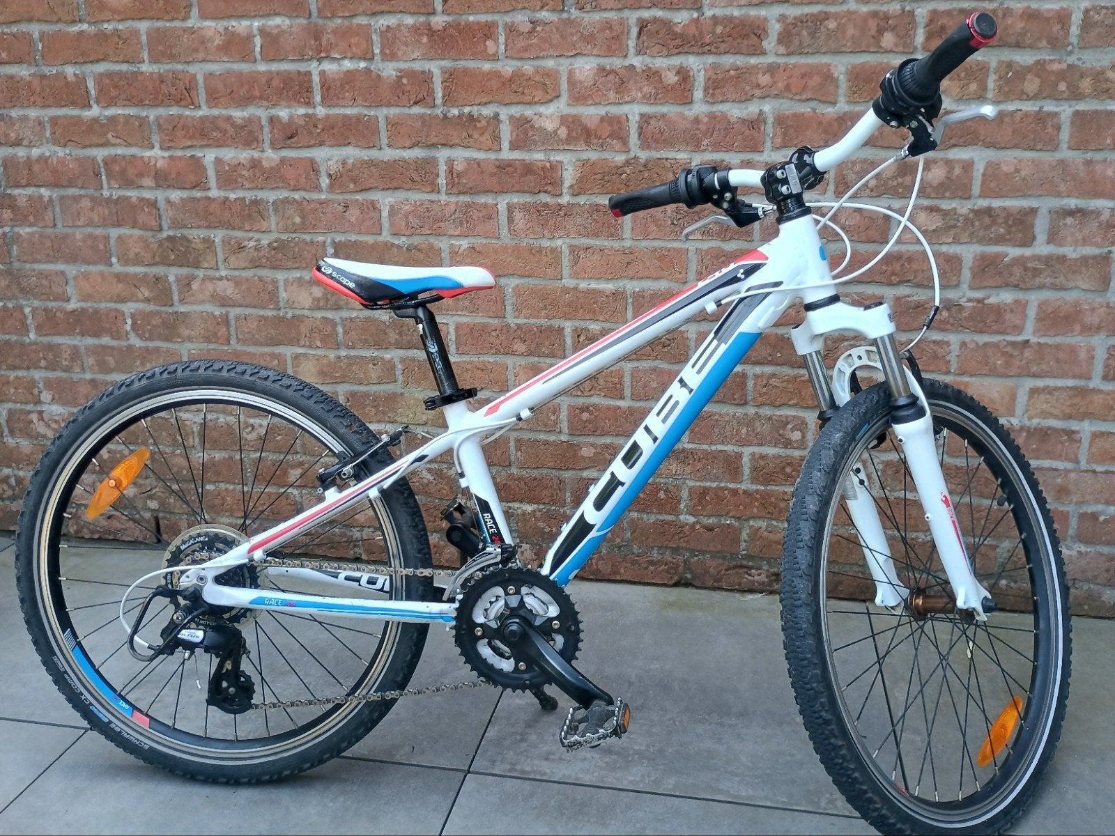 Vélo Cube 24 pouces, Vélos & Vélomoteurs, VTT semi-rigide, Enlèvement, Utilisé, Frein sur jante